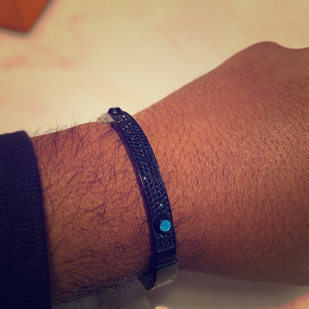 Michael Kors Black Crystal Bracelet